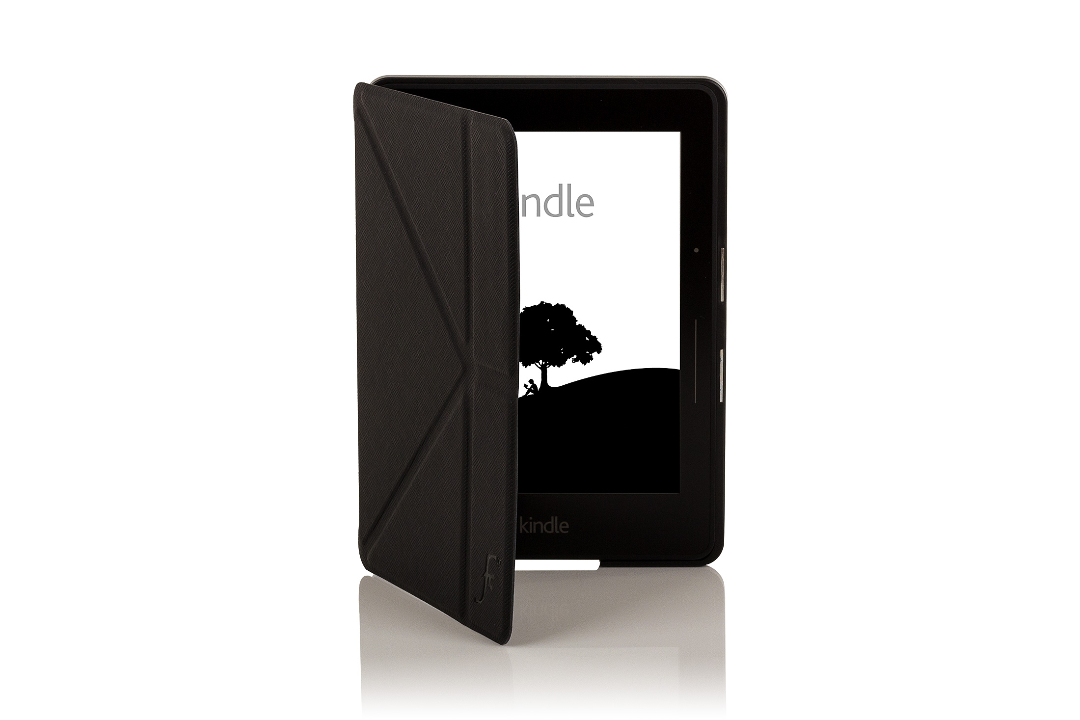 Leather Smart Origami Case Cover for Amazon Kindle Voyage eBay